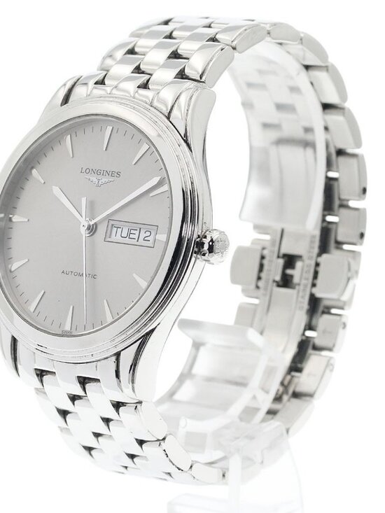 LONGINES Flagship L4.899.4 Day date Silver Dial Automatic Men\'s Watch_933724 main image 11